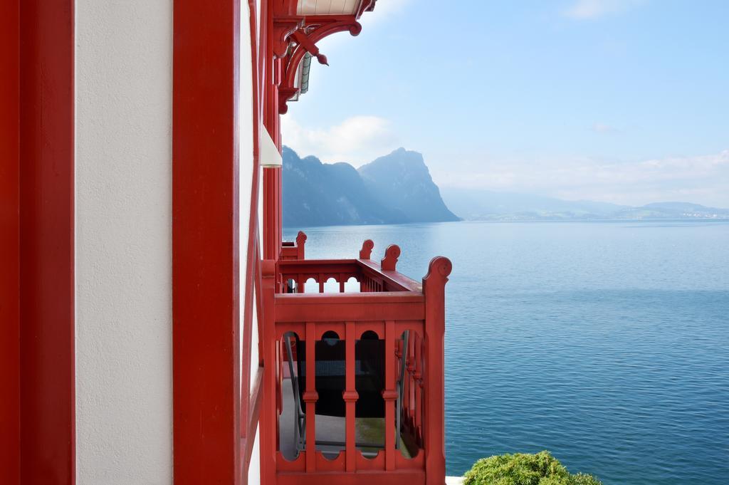 Hotel Vitznauerhof - Lifestyle Hideaway At Lake Lucerne Dış mekan fotoğraf
