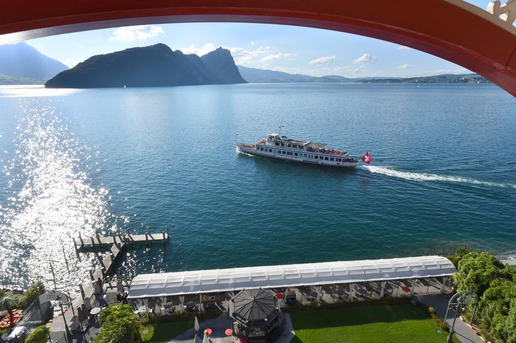 Hotel Vitznauerhof - Lifestyle Hideaway At Lake Lucerne Dış mekan fotoğraf
