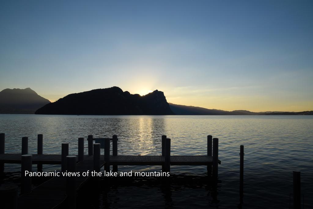Hotel Vitznauerhof - Lifestyle Hideaway At Lake Lucerne Dış mekan fotoğraf