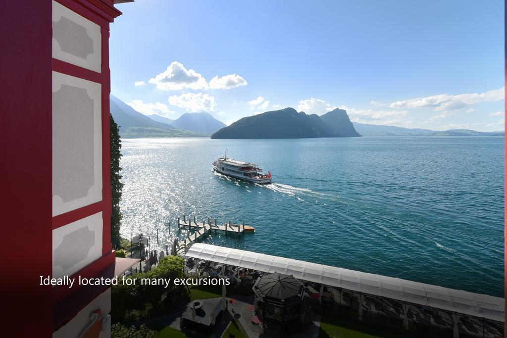 Hotel Vitznauerhof - Lifestyle Hideaway At Lake Lucerne Dış mekan fotoğraf