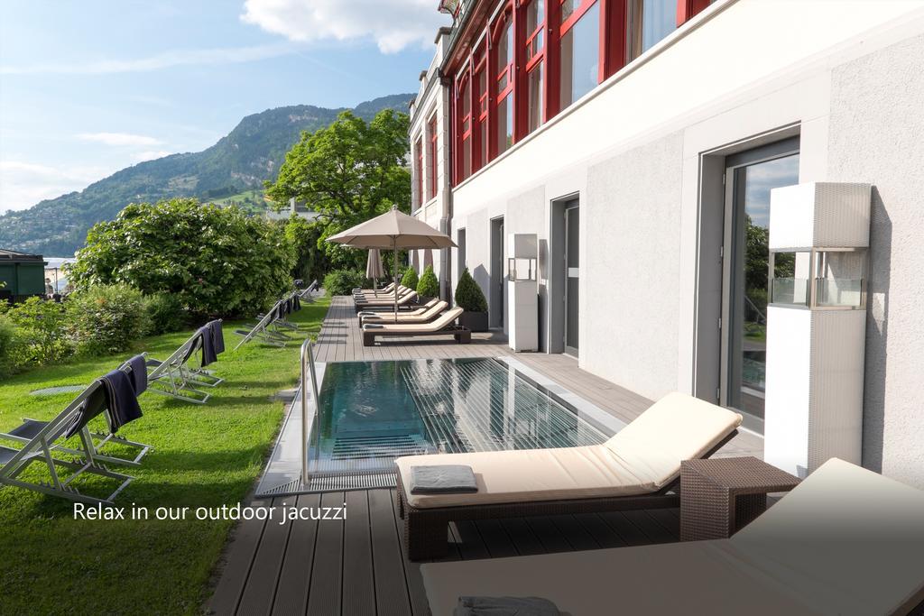 Hotel Vitznauerhof - Lifestyle Hideaway At Lake Lucerne Dış mekan fotoğraf
