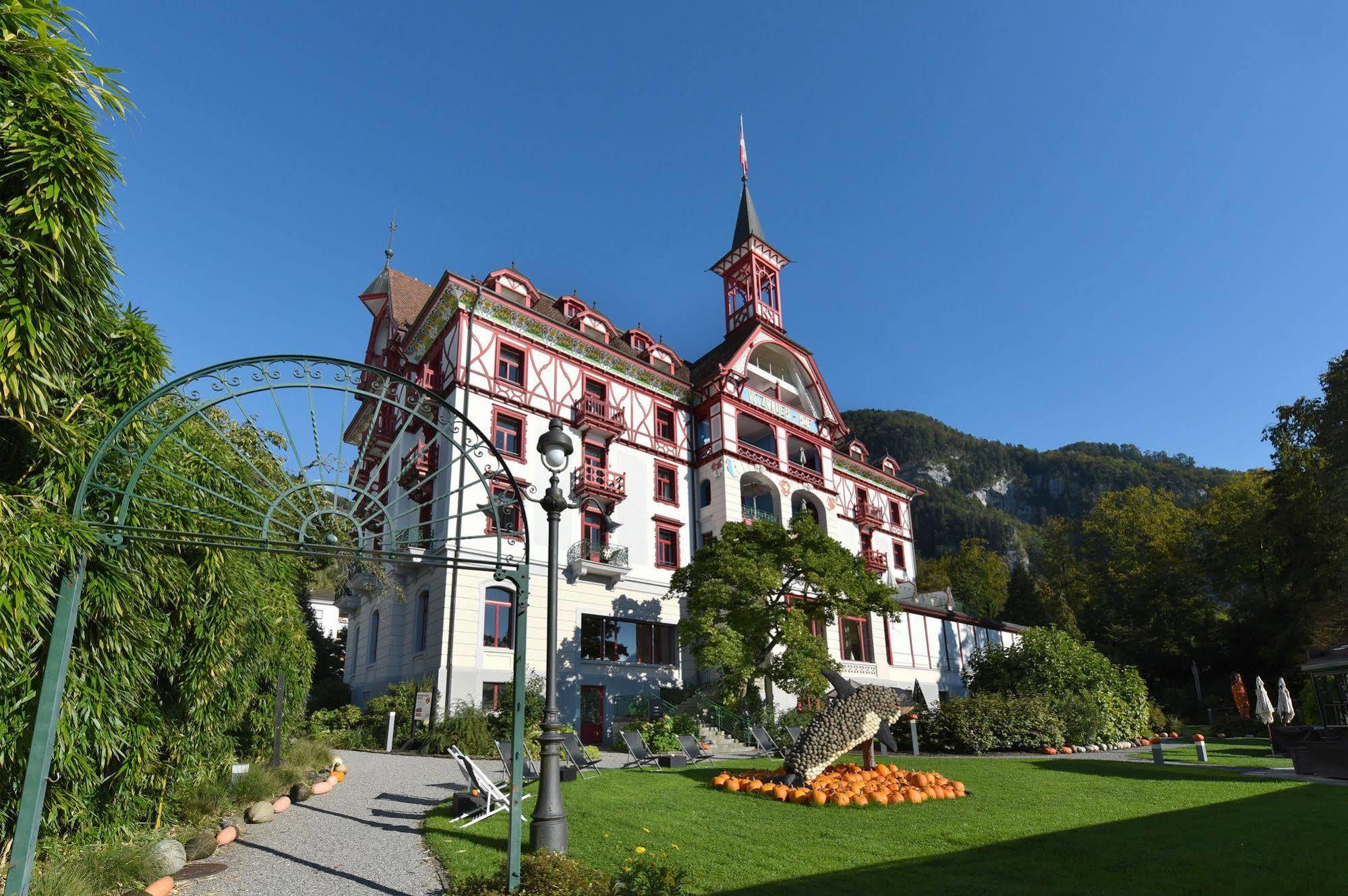 Hotel Vitznauerhof - Lifestyle Hideaway At Lake Lucerne Dış mekan fotoğraf