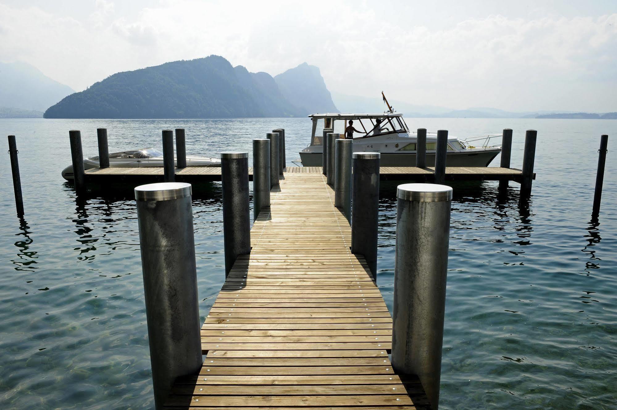 Hotel Vitznauerhof - Lifestyle Hideaway At Lake Lucerne Dış mekan fotoğraf