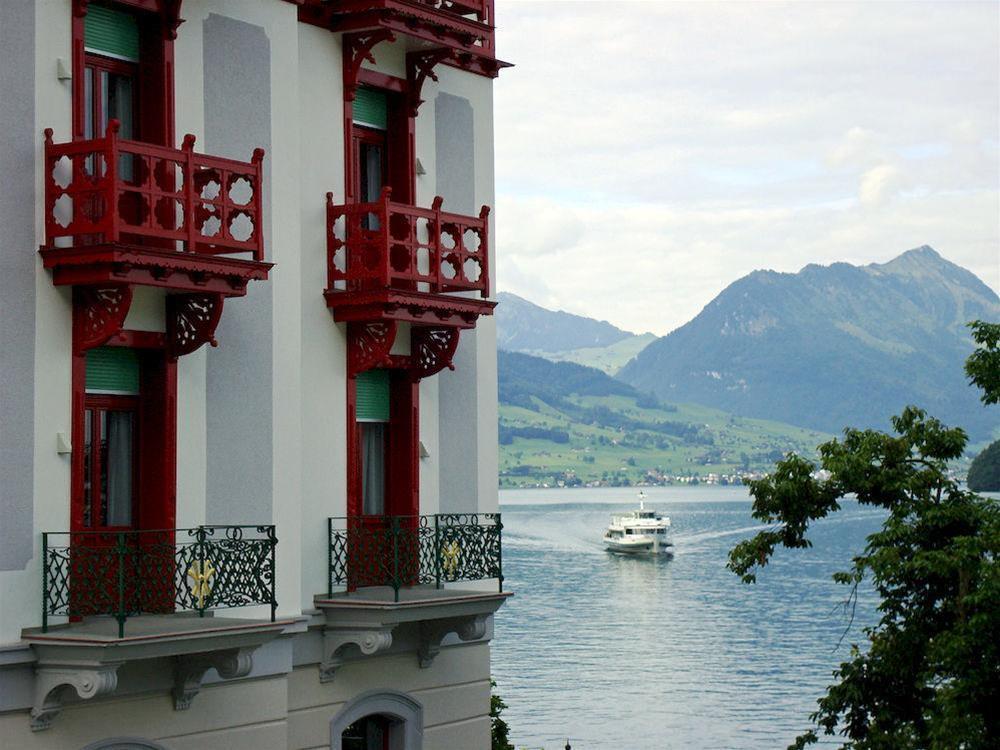 Hotel Vitznauerhof - Lifestyle Hideaway At Lake Lucerne Dış mekan fotoğraf